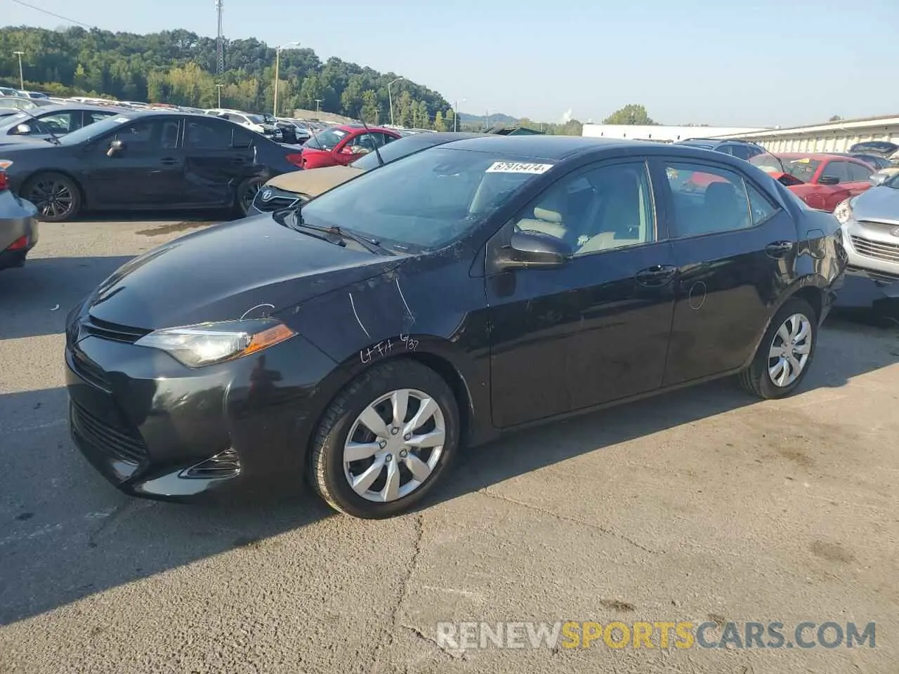 1 fotografías del automóvil dañado 2T1BURHE1KC225652 TOYOTA COROLLA 2019