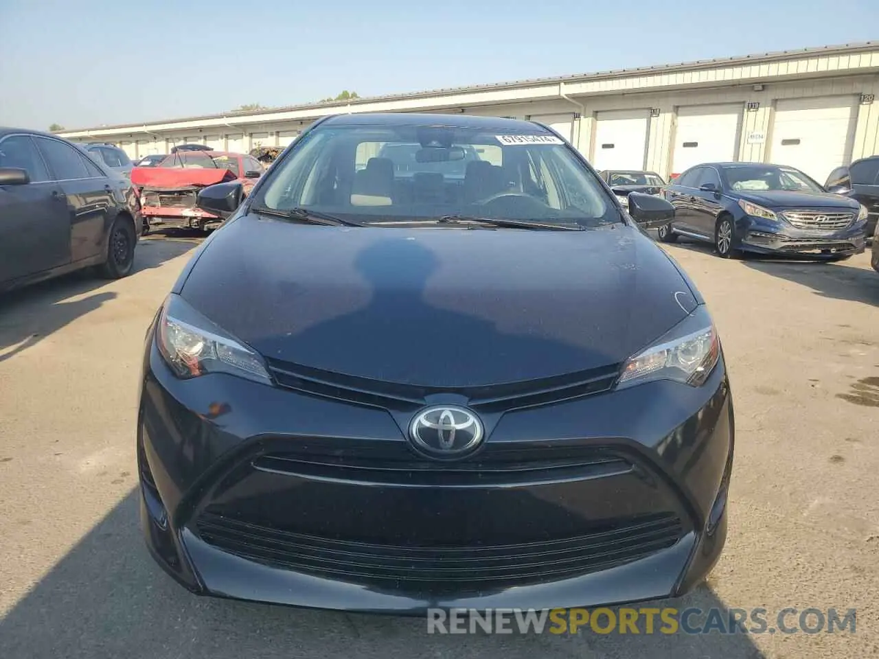 5 fotografías del automóvil dañado 2T1BURHE1KC225652 TOYOTA COROLLA 2019
