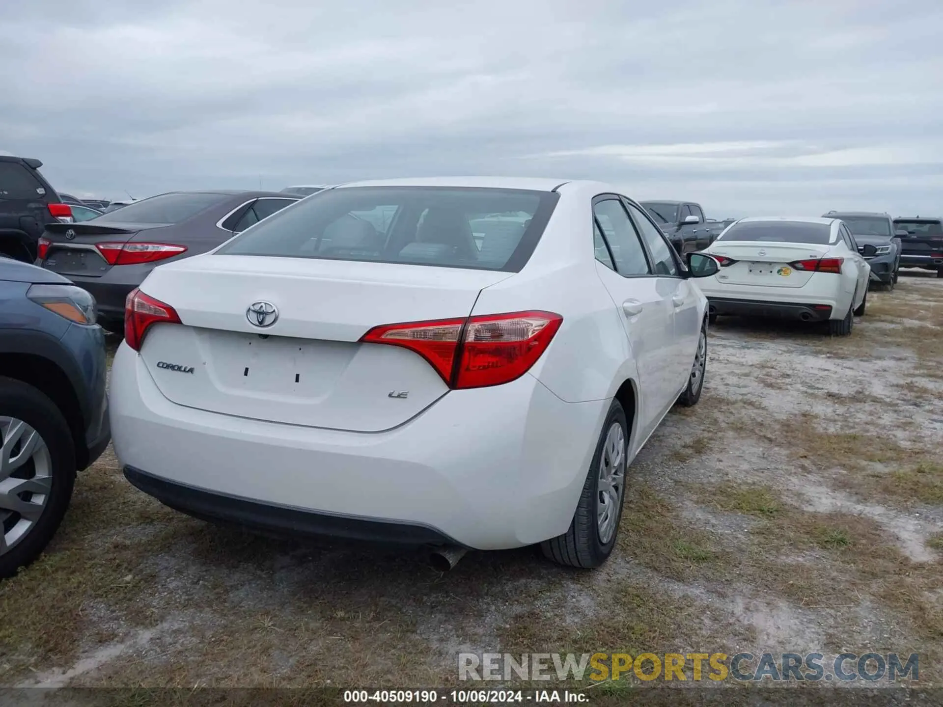 4 fotografías del automóvil dañado 2T1BURHE1KC226218 TOYOTA COROLLA 2019