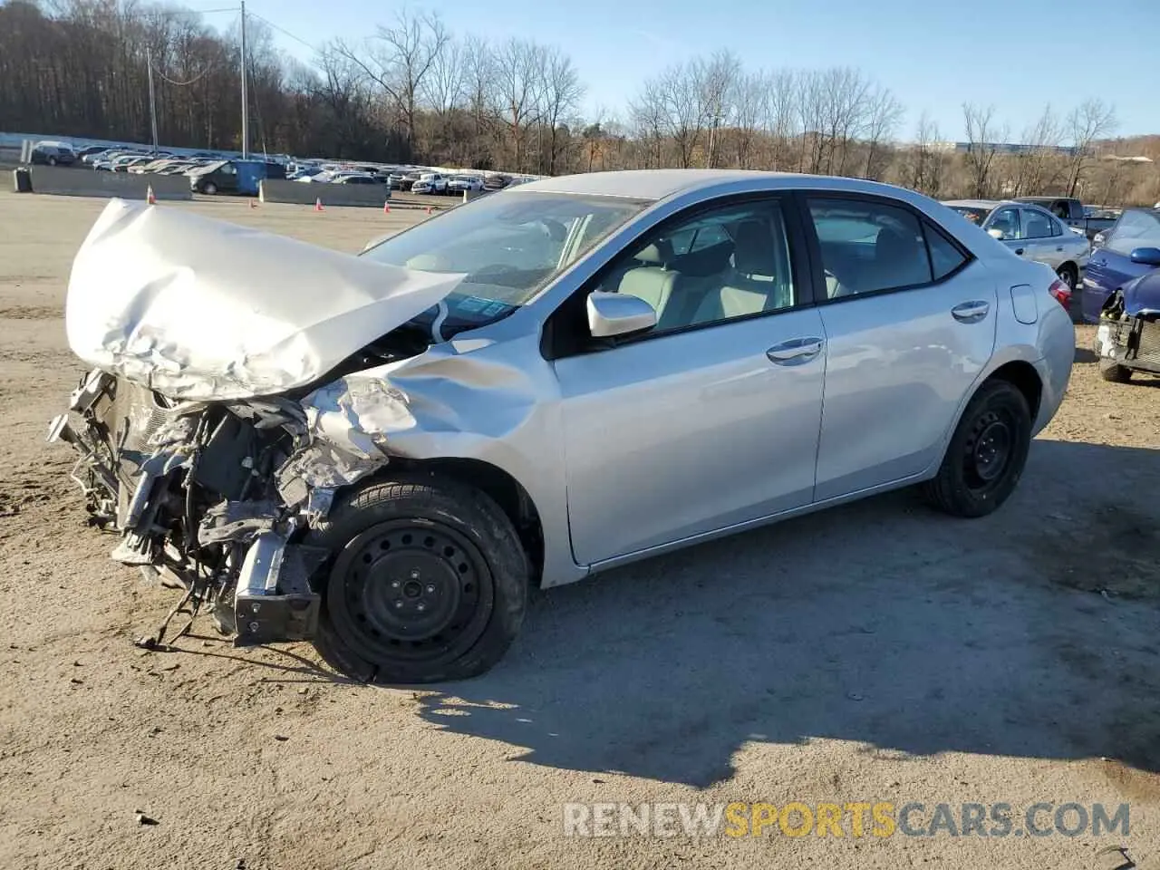 1 fotografías del automóvil dañado 2T1BURHE1KC226235 TOYOTA COROLLA 2019