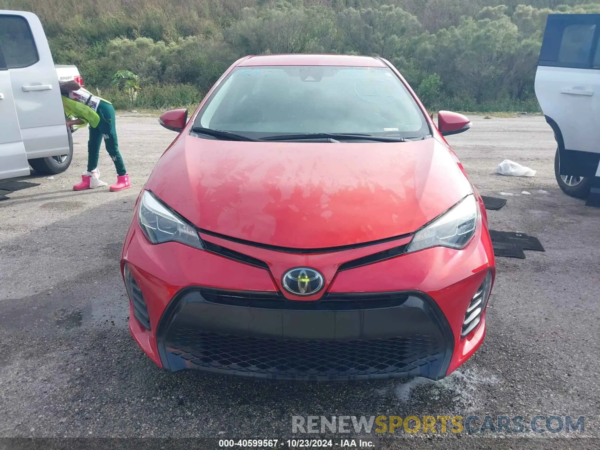 12 fotografías del automóvil dañado 2T1BURHE1KC226865 TOYOTA COROLLA 2019