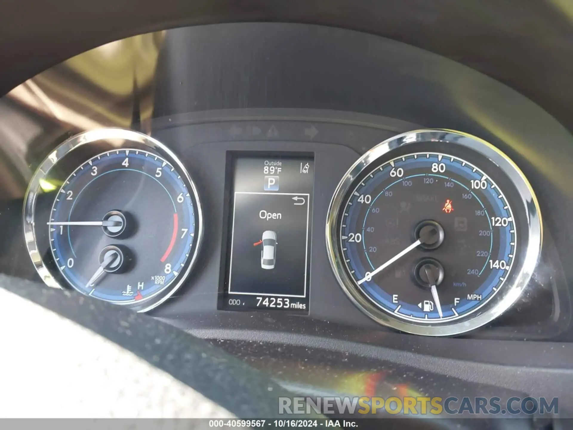7 fotografías del automóvil dañado 2T1BURHE1KC226865 TOYOTA COROLLA 2019