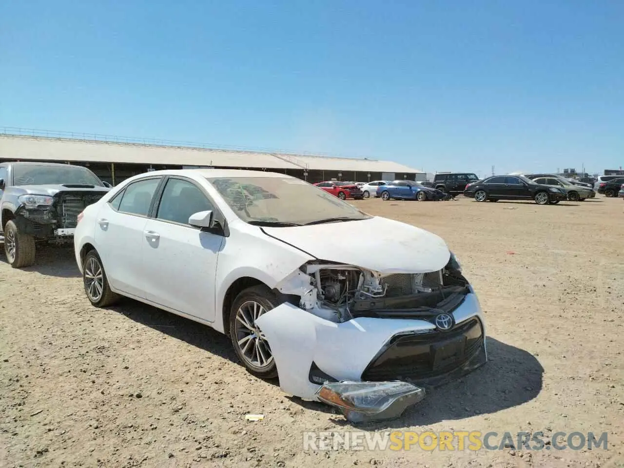 1 fotografías del automóvil dañado 2T1BURHE1KC229815 TOYOTA COROLLA 2019