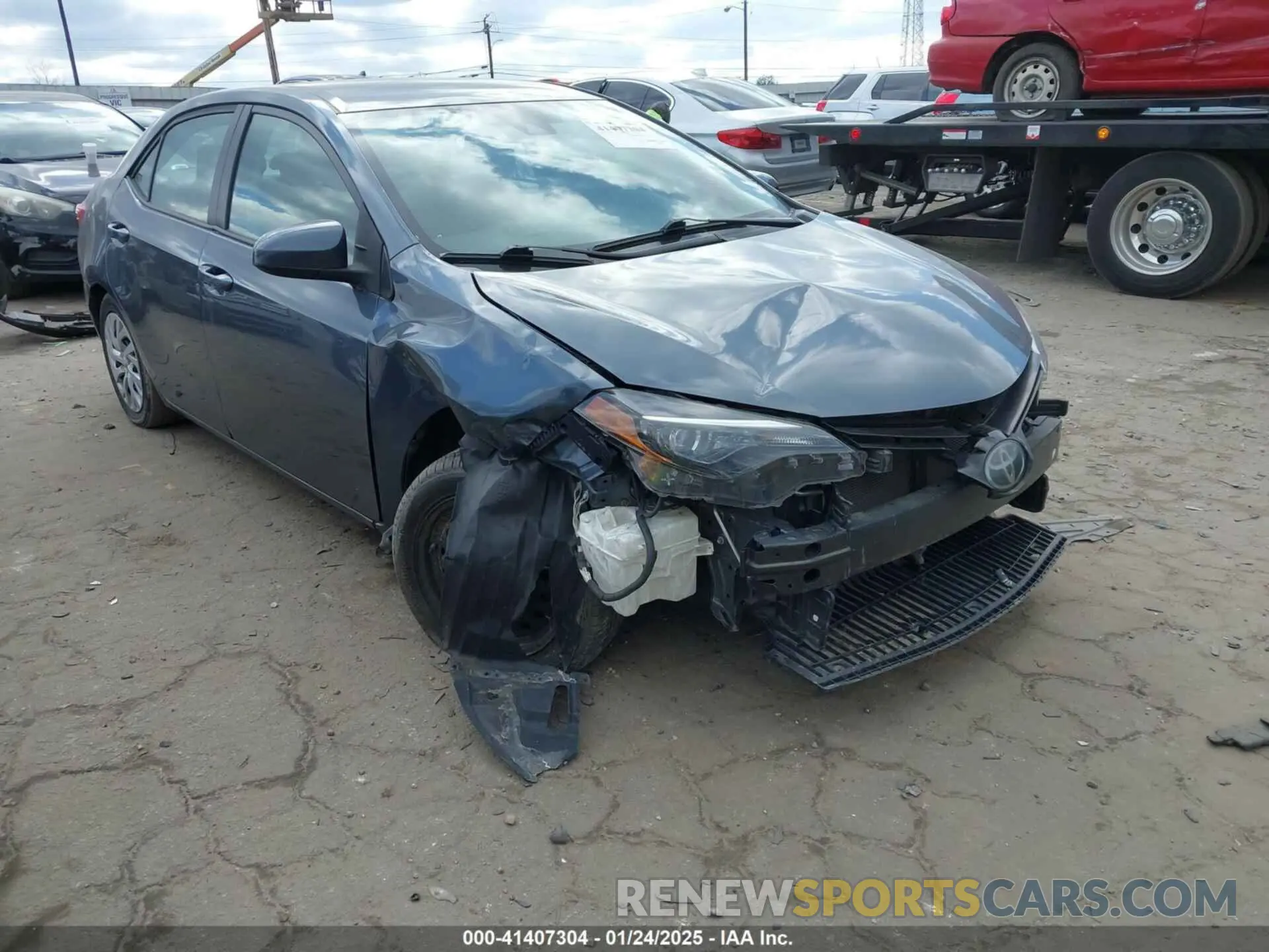 1 fotografías del automóvil dañado 2T1BURHE1KC240460 TOYOTA COROLLA 2019