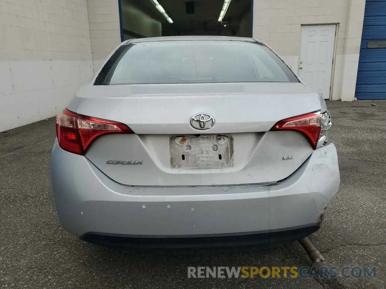 6 fotografías del automóvil dañado 2T1BURHE1KC240541 TOYOTA COROLLA 2019