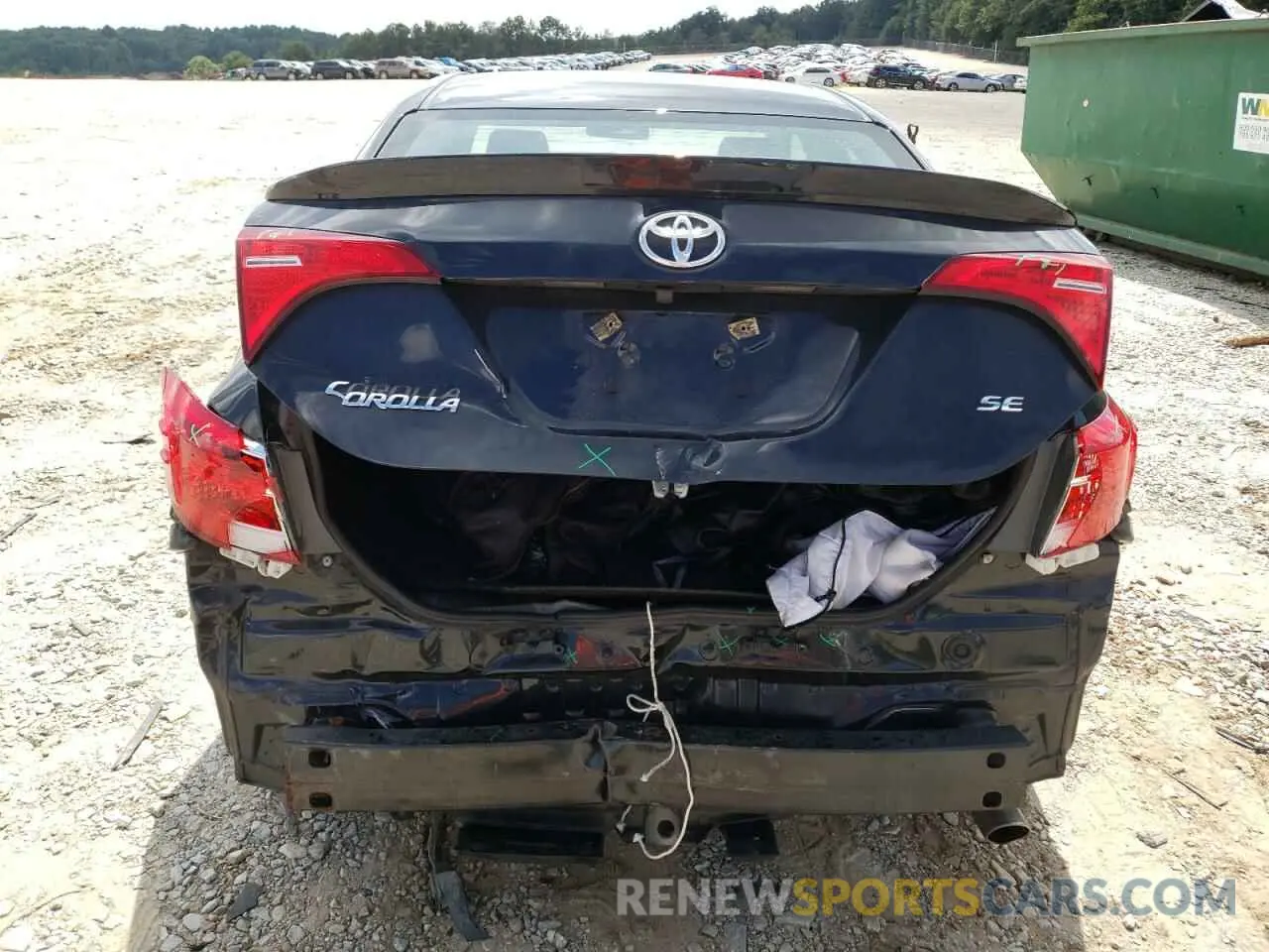 9 fotografías del automóvil dañado 2T1BURHE1KC242452 TOYOTA COROLLA 2019