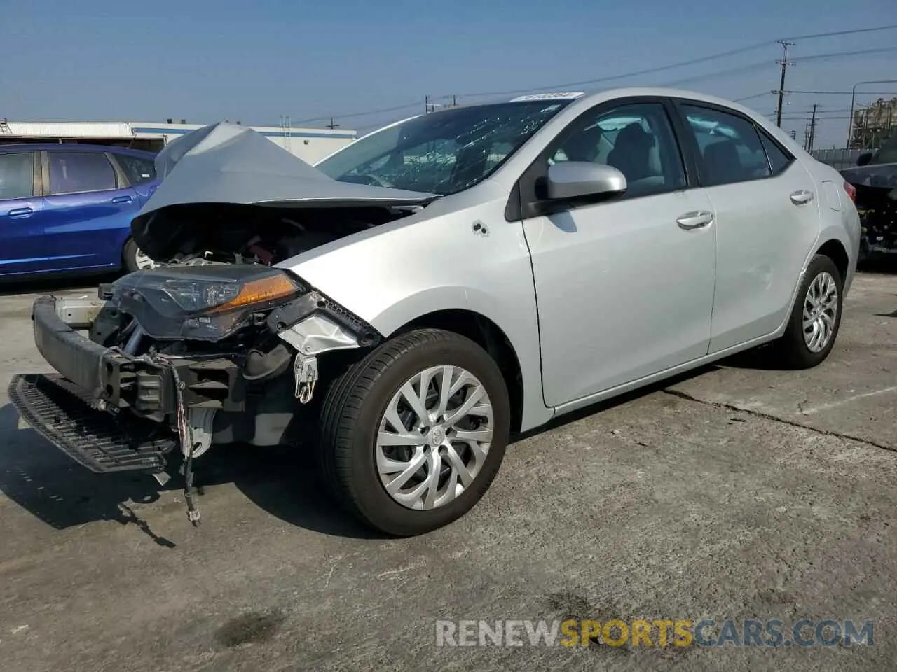 1 fotografías del automóvil dañado 2T1BURHE2KC125060 TOYOTA COROLLA 2019