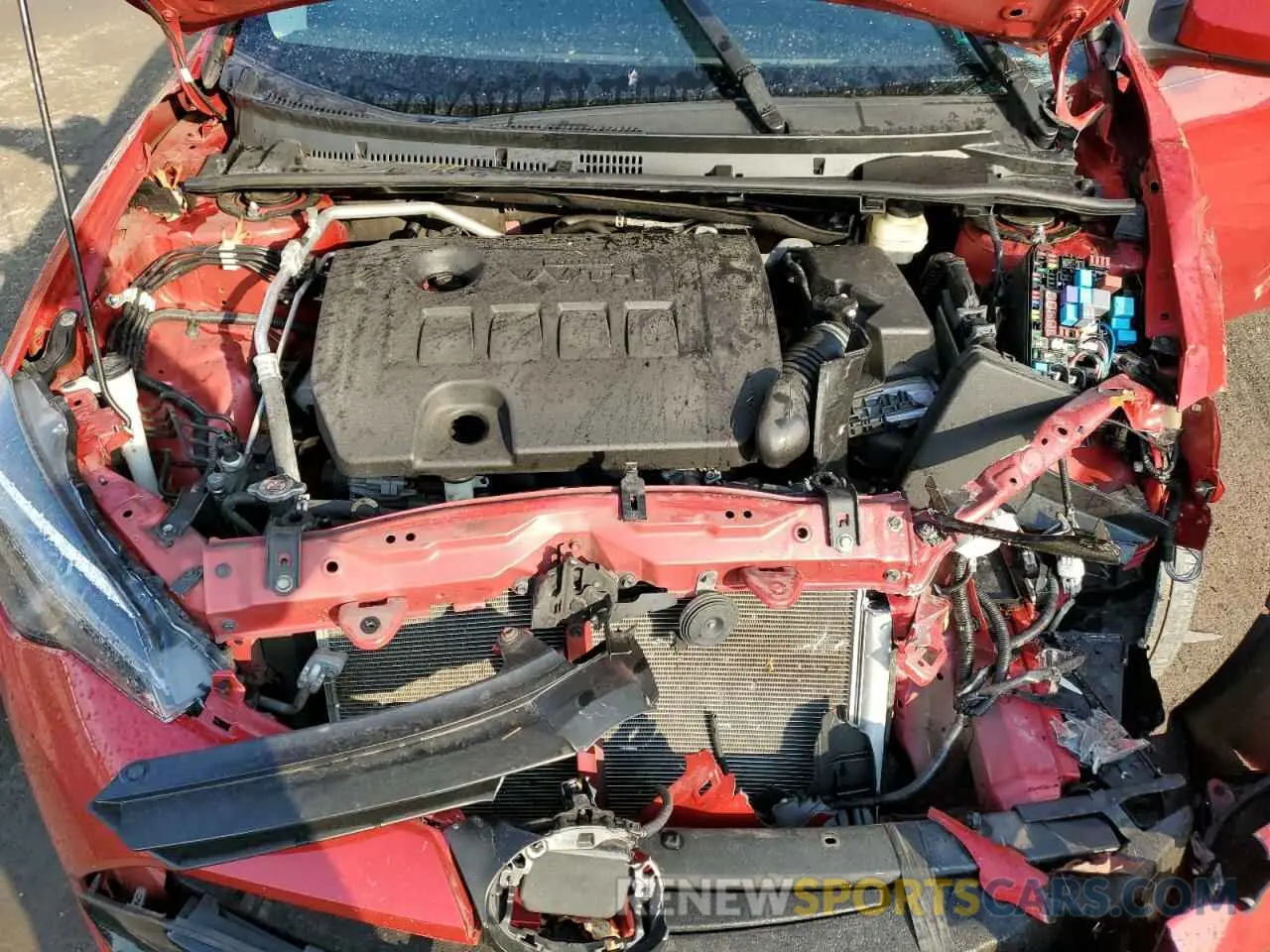 11 fotografías del automóvil dañado 2T1BURHE2KC129335 TOYOTA COROLLA 2019