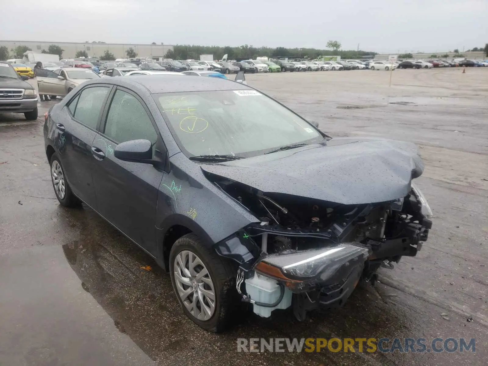 1 fotografías del automóvil dañado 2T1BURHE2KC132218 TOYOTA COROLLA 2019