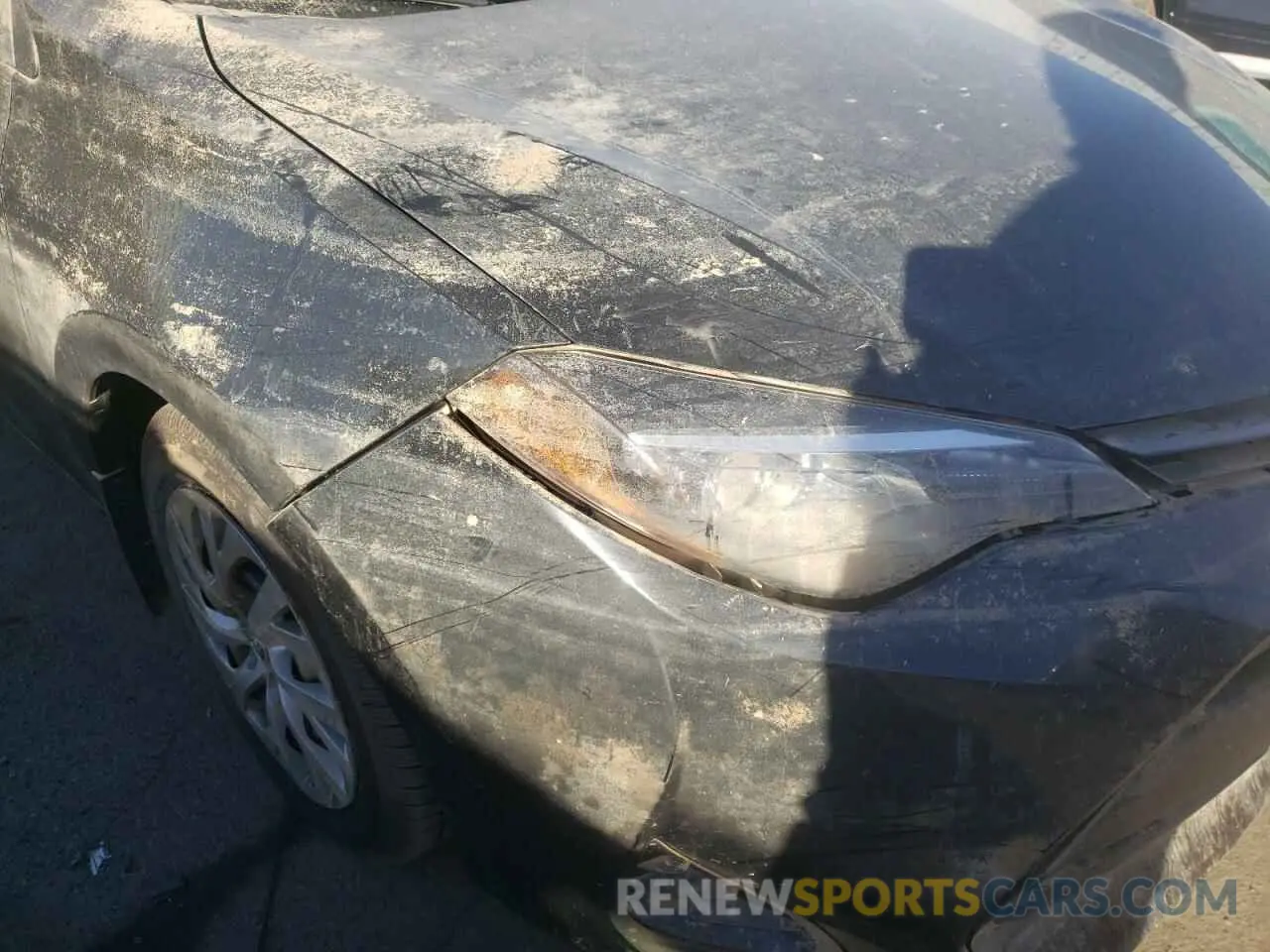 9 fotografías del automóvil dañado 2T1BURHE2KC132705 TOYOTA COROLLA 2019