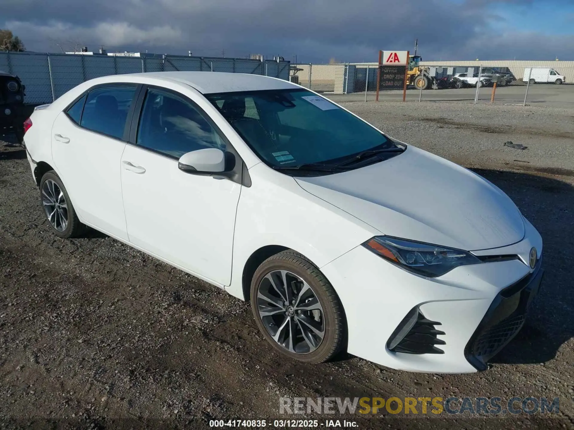 1 fotografías del automóvil dañado 2T1BURHE2KC133594 TOYOTA COROLLA 2019