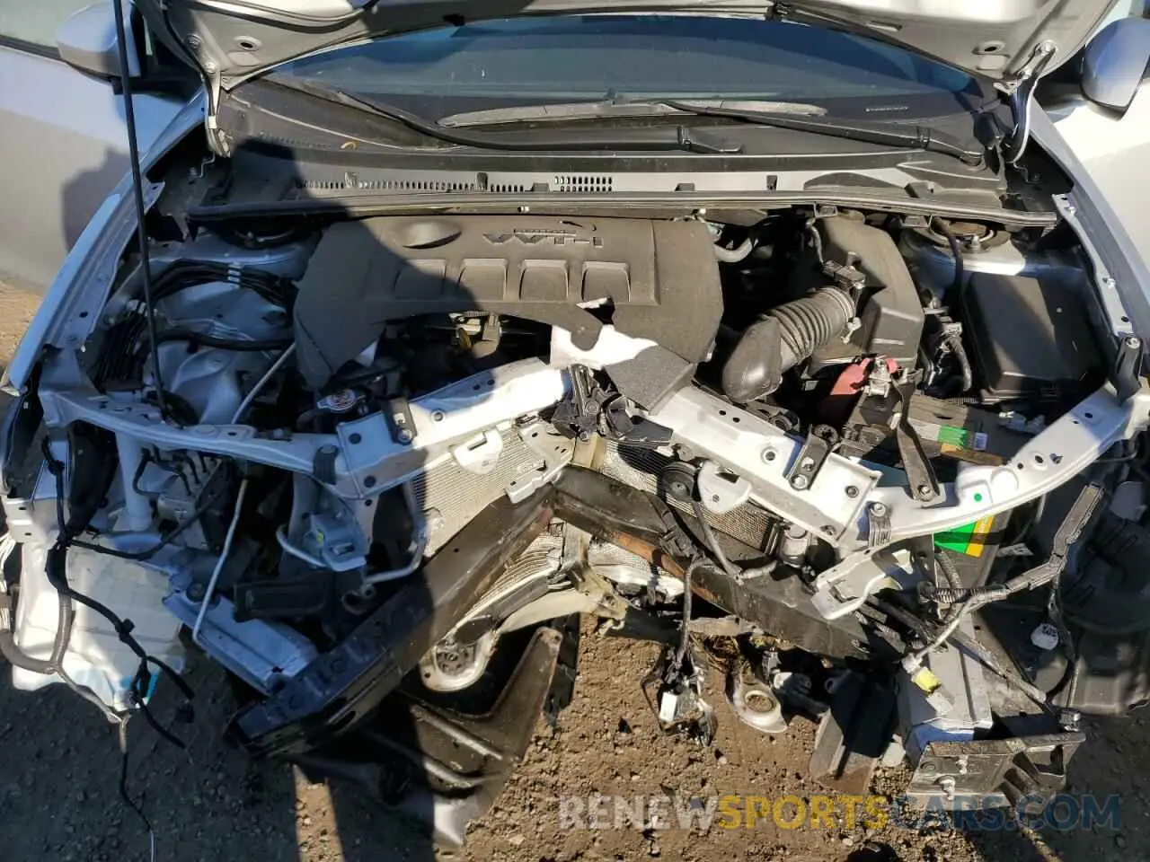 11 fotografías del automóvil dañado 2T1BURHE2KC134048 TOYOTA COROLLA 2019