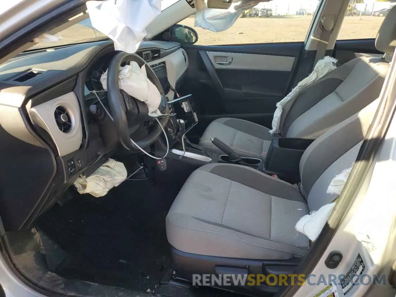 7 fotografías del automóvil dañado 2T1BURHE2KC134048 TOYOTA COROLLA 2019