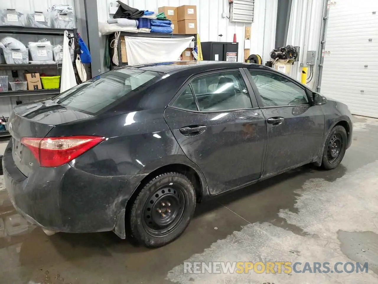 3 fotografías del automóvil dañado 2T1BURHE2KC136527 TOYOTA COROLLA 2019