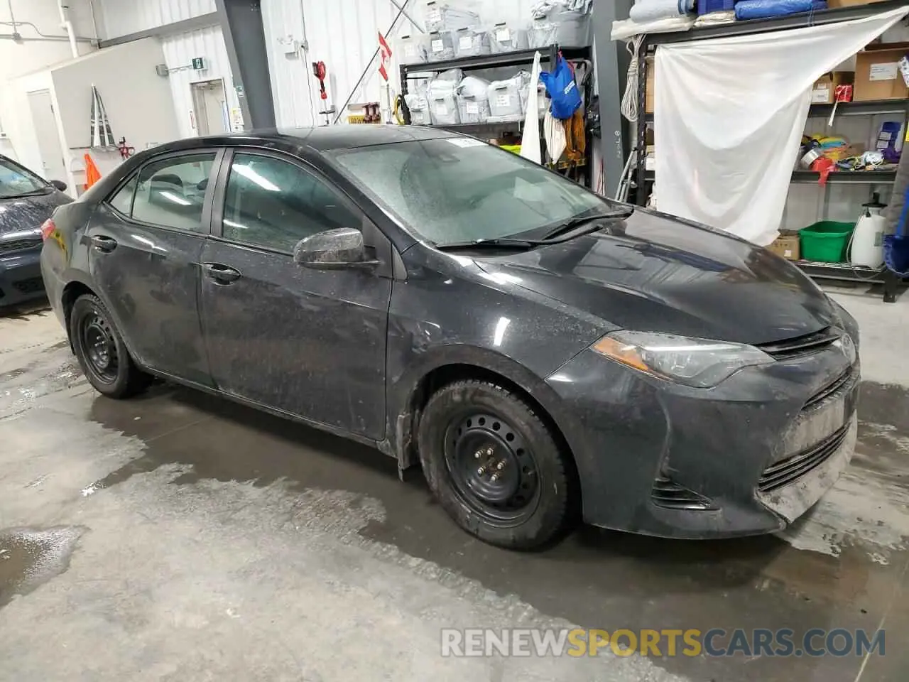 4 fotografías del automóvil dañado 2T1BURHE2KC136527 TOYOTA COROLLA 2019