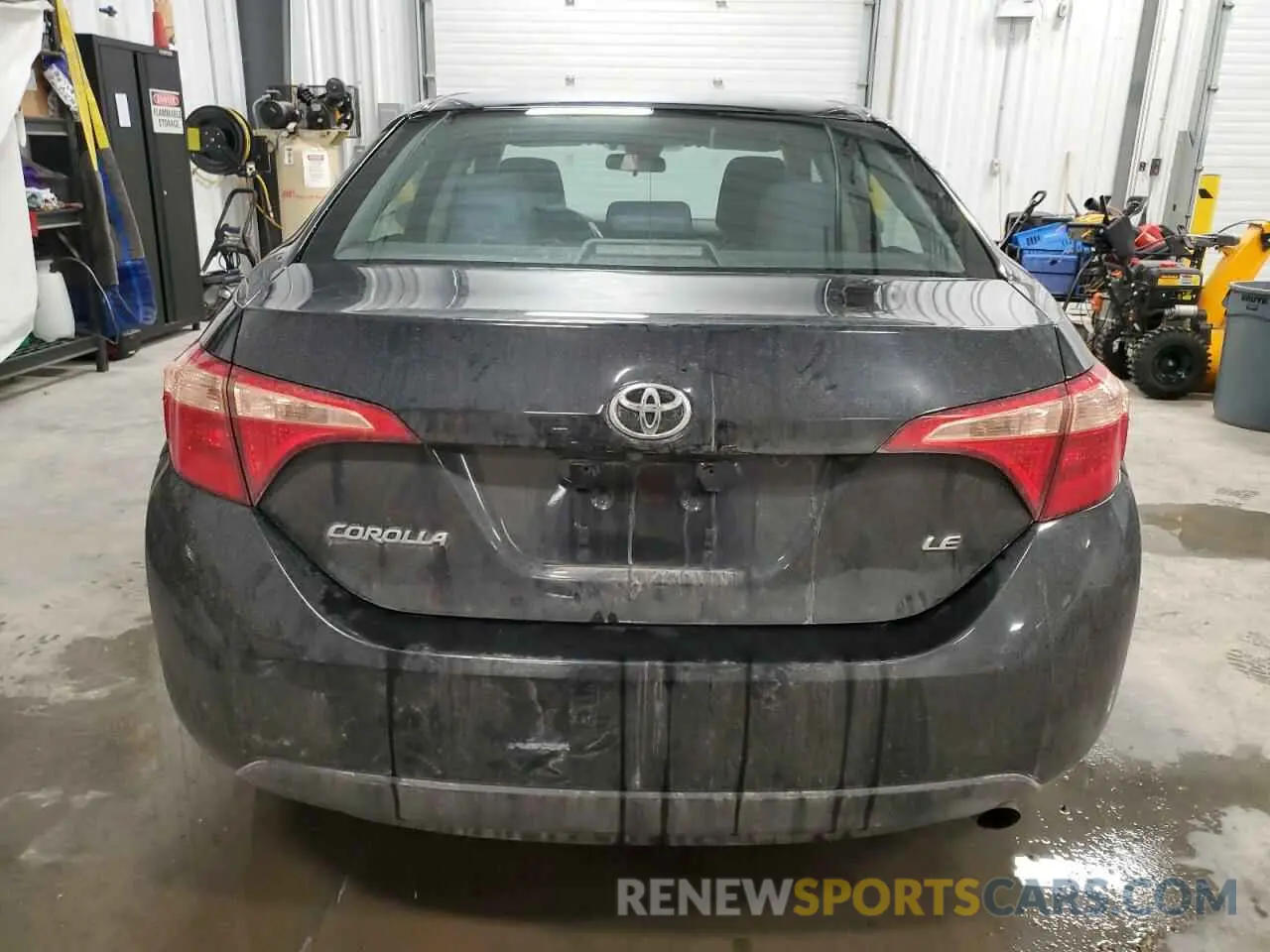 6 fotografías del automóvil dañado 2T1BURHE2KC136527 TOYOTA COROLLA 2019