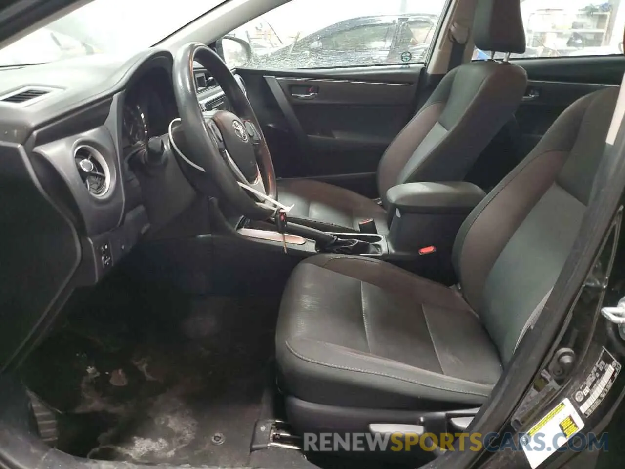 7 fotografías del automóvil dañado 2T1BURHE2KC136527 TOYOTA COROLLA 2019