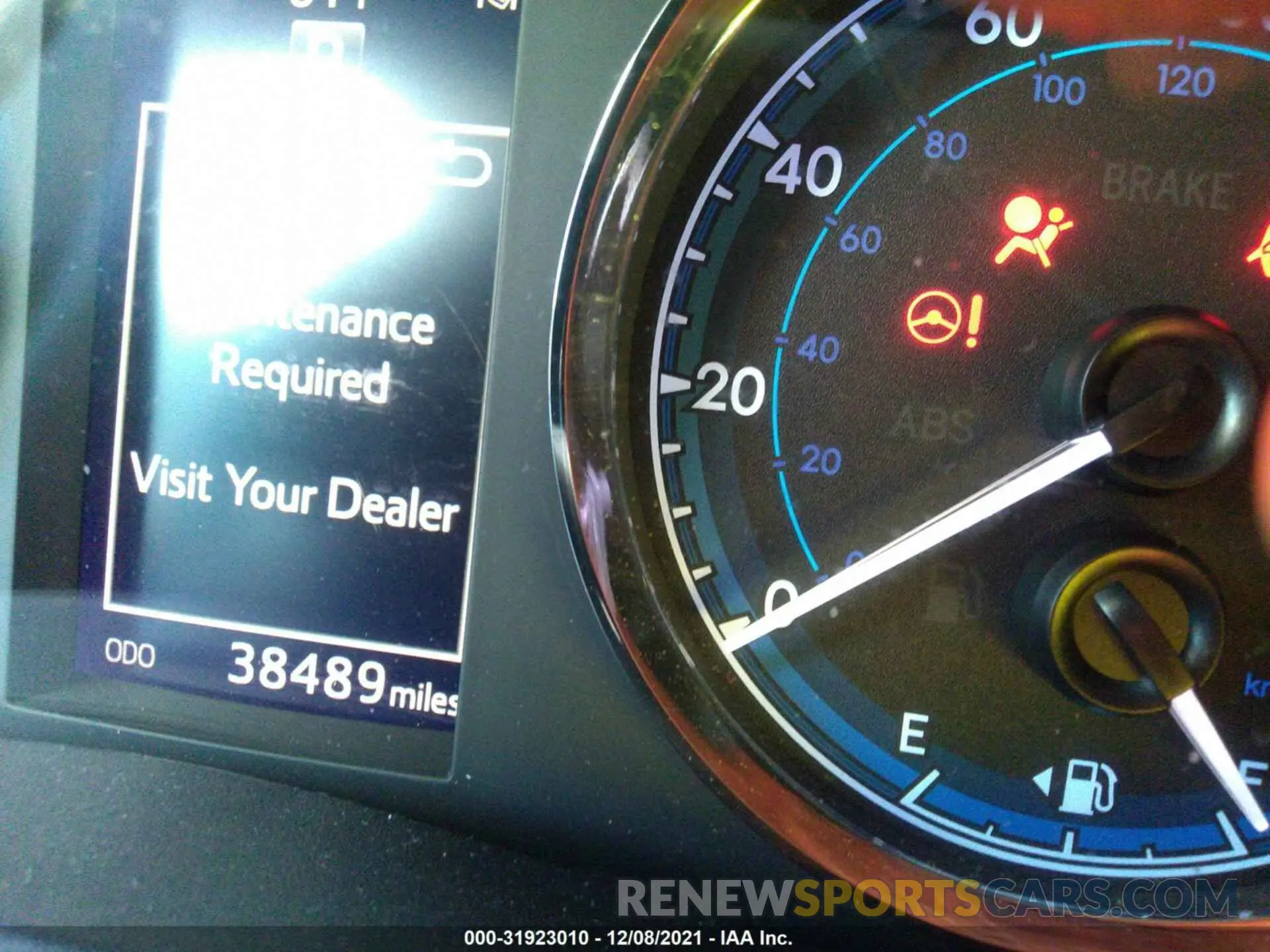 7 fotografías del automóvil dañado 2T1BURHE2KC147964 TOYOTA COROLLA 2019