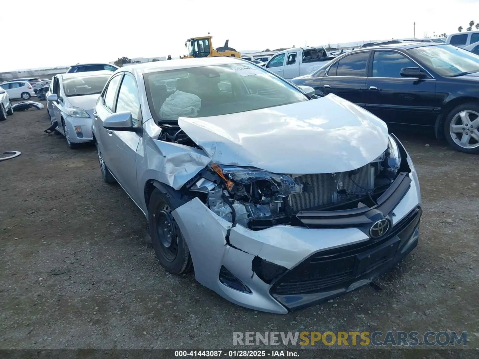 1 fotografías del automóvil dañado 2T1BURHE2KC152131 TOYOTA COROLLA 2019