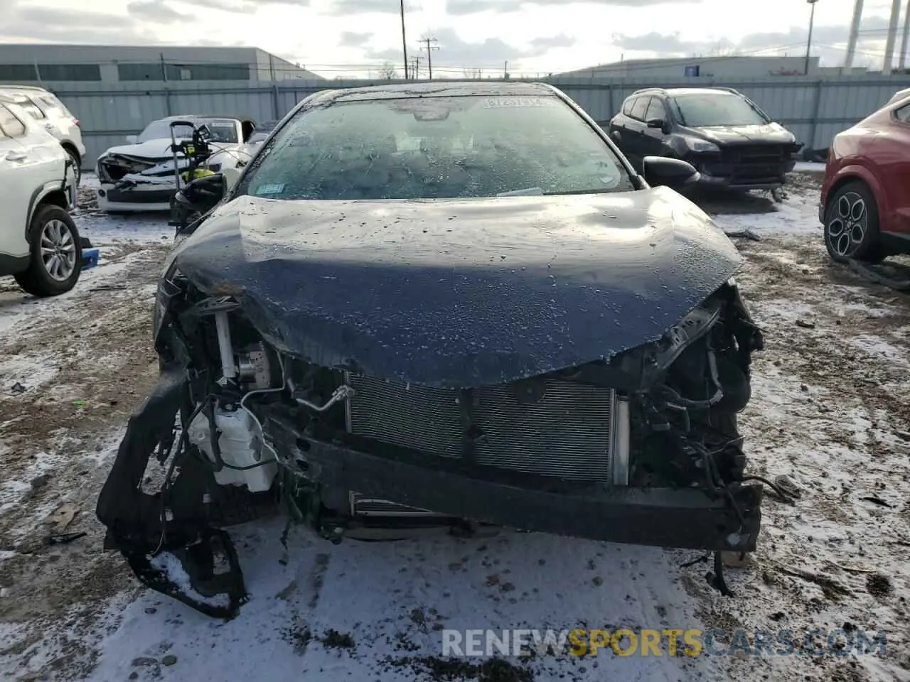 5 fotografías del automóvil dañado 2T1BURHE2KC169138 TOYOTA COROLLA 2019