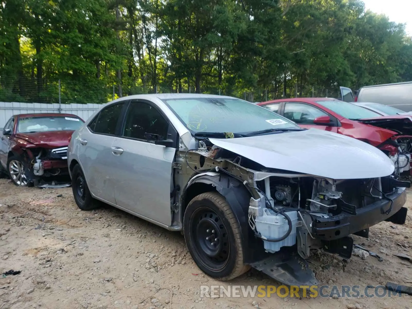 1 fotografías del automóvil dañado 2T1BURHE2KC177966 TOYOTA COROLLA 2019