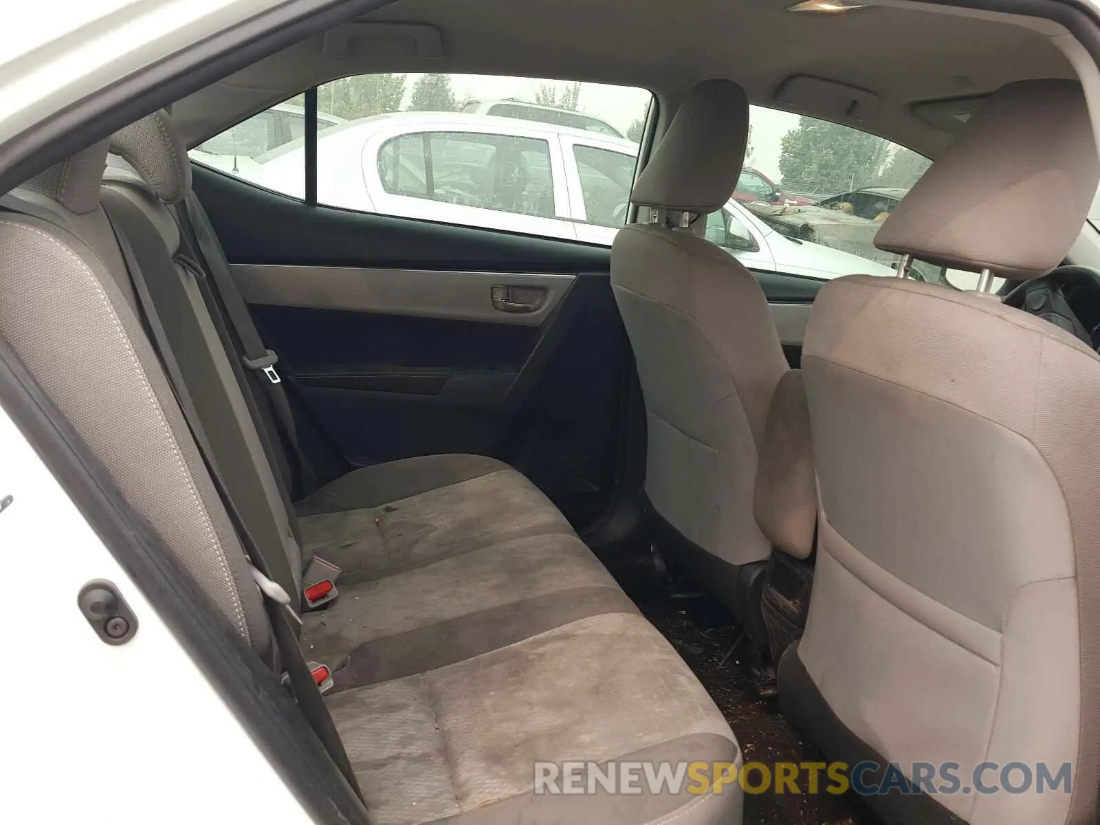 6 fotografías del automóvil dañado 2T1BURHE2KC185971 TOYOTA COROLLA 2019