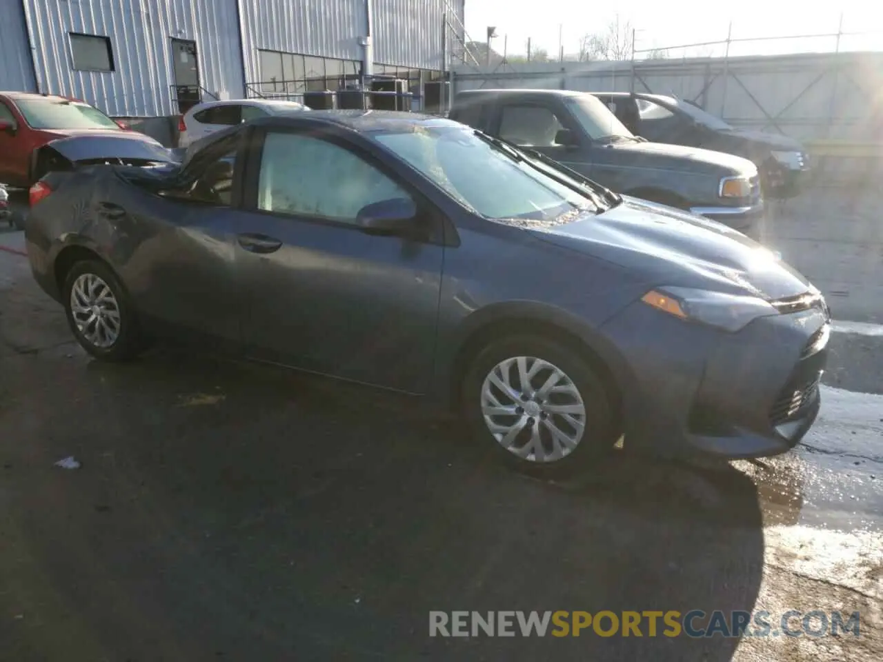 4 fotografías del automóvil dañado 2T1BURHE2KC187476 TOYOTA COROLLA 2019