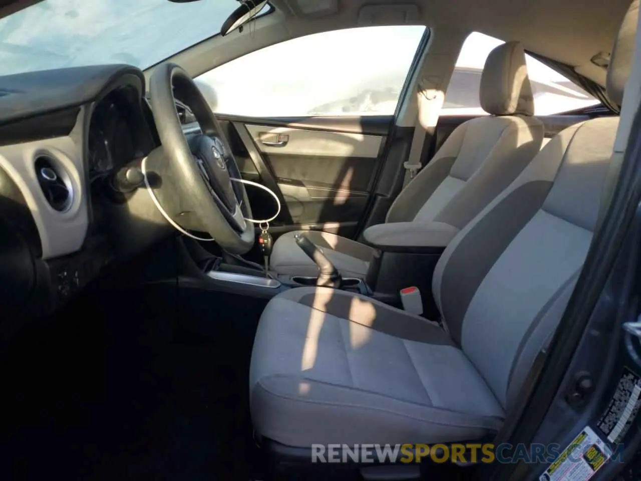 7 fotografías del automóvil dañado 2T1BURHE2KC187476 TOYOTA COROLLA 2019