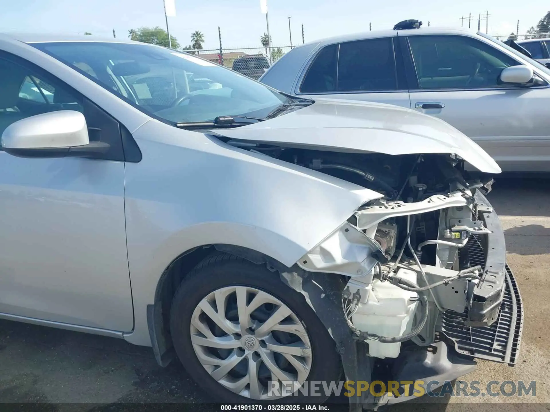 19 fotografías del automóvil dañado 2T1BURHE2KC190975 TOYOTA COROLLA 2019