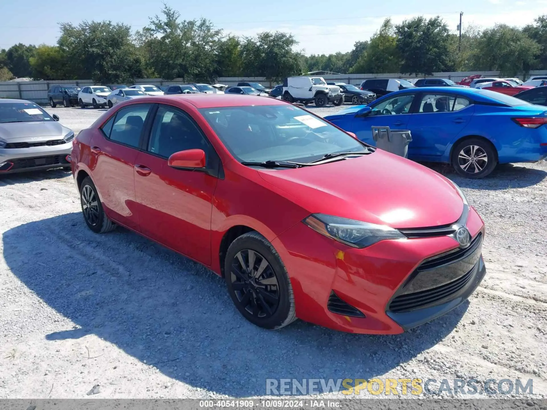 1 fotografías del automóvil dañado 2T1BURHE2KC191026 TOYOTA COROLLA 2019