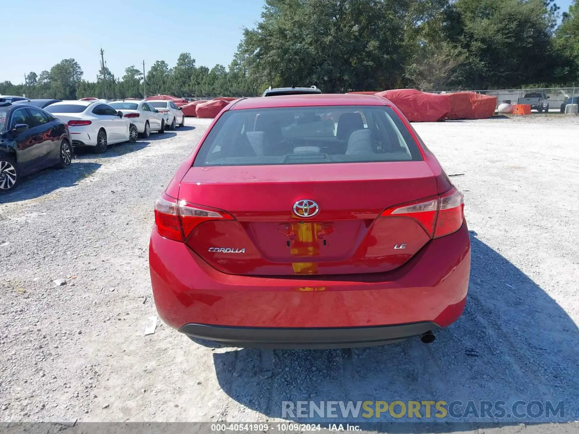 16 fotografías del automóvil dañado 2T1BURHE2KC191026 TOYOTA COROLLA 2019