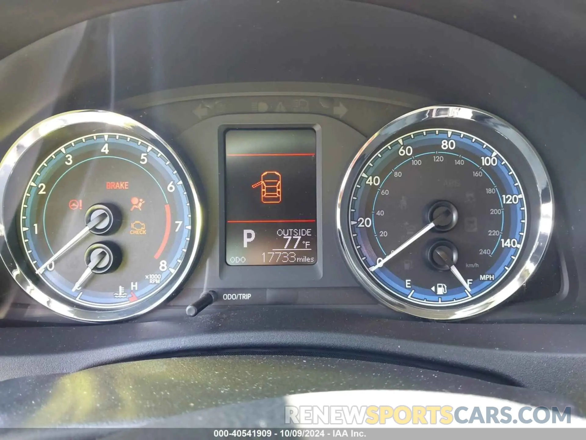 7 fotografías del automóvil dañado 2T1BURHE2KC191026 TOYOTA COROLLA 2019