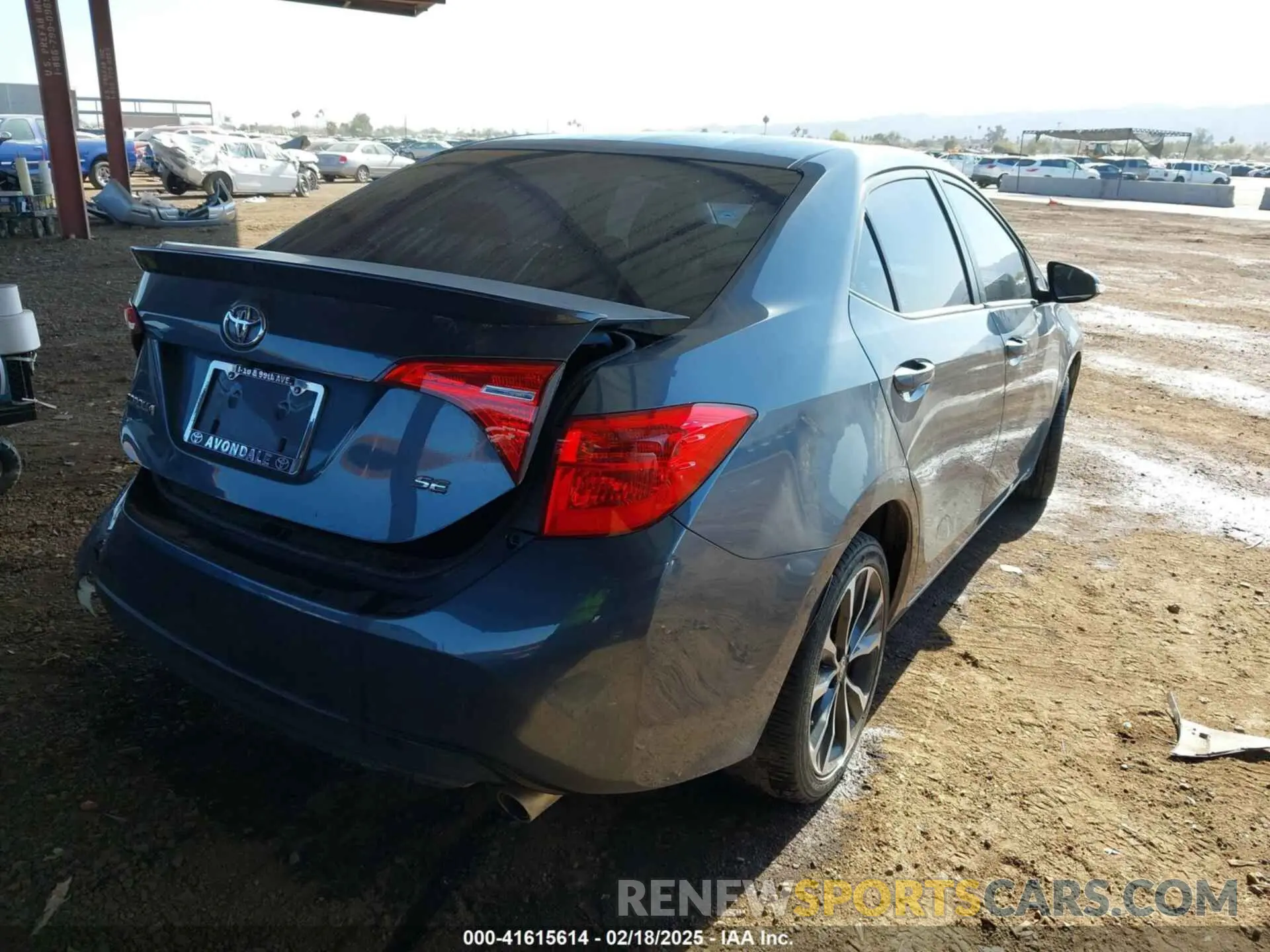 4 fotografías del automóvil dañado 2T1BURHE2KC194248 TOYOTA COROLLA 2019