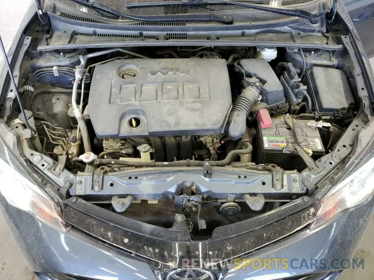 11 fotografías del automóvil dañado 2T1BURHE2KC197747 TOYOTA COROLLA 2019