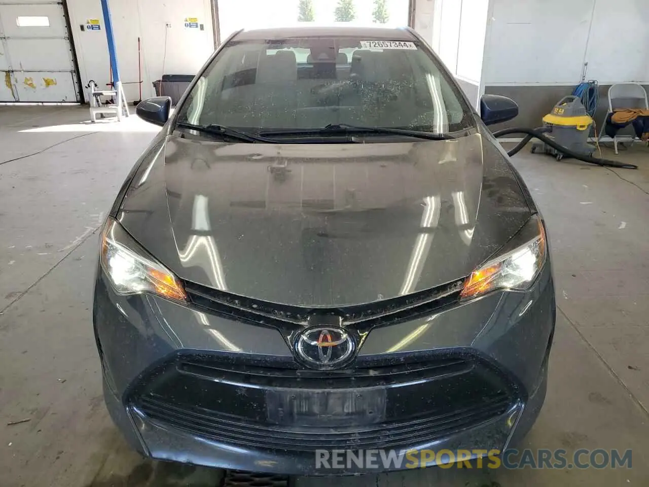 5 fotografías del automóvil dañado 2T1BURHE2KC197747 TOYOTA COROLLA 2019