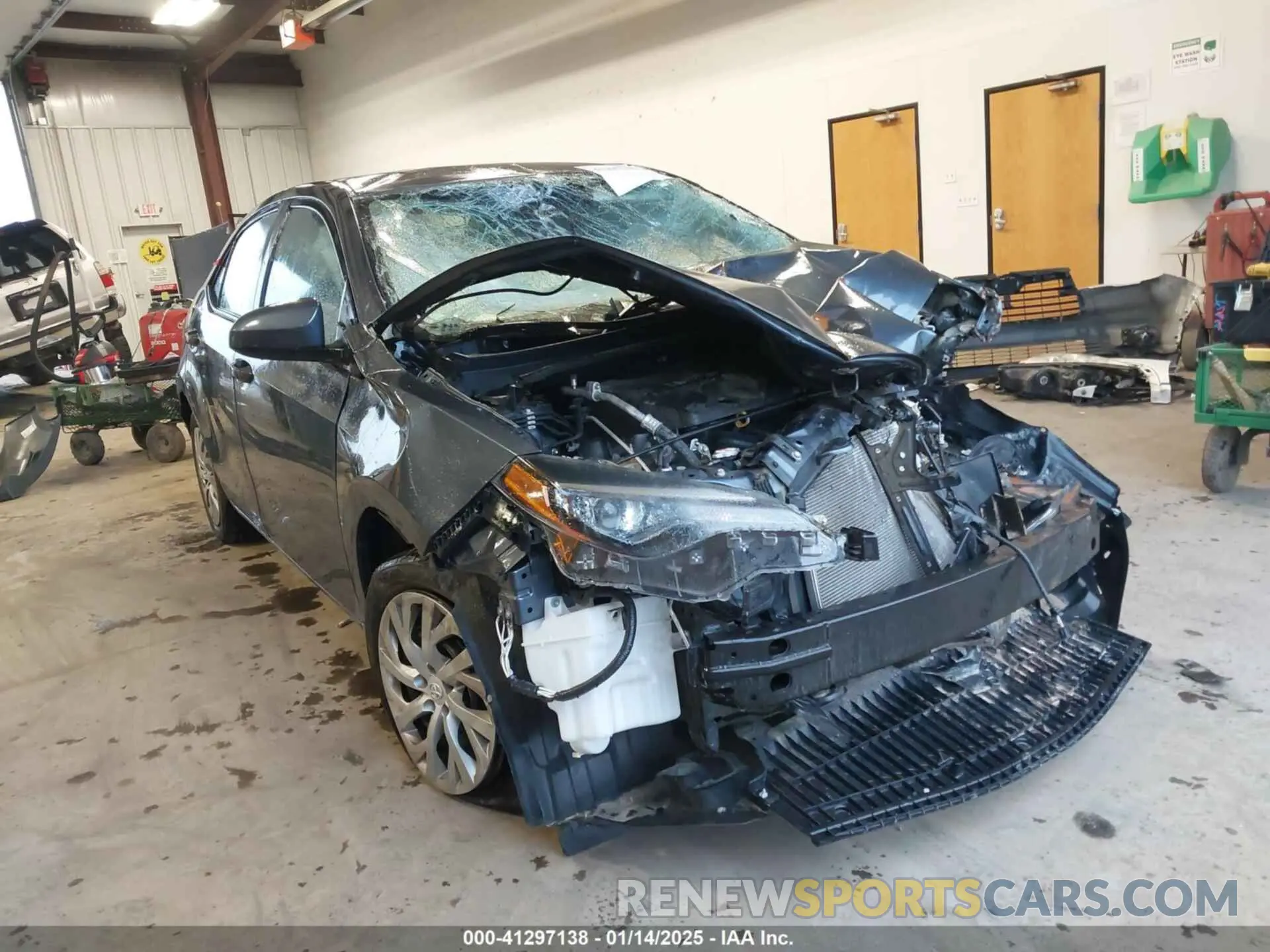 1 fotografías del automóvil dañado 2T1BURHE2KC199384 TOYOTA COROLLA 2019