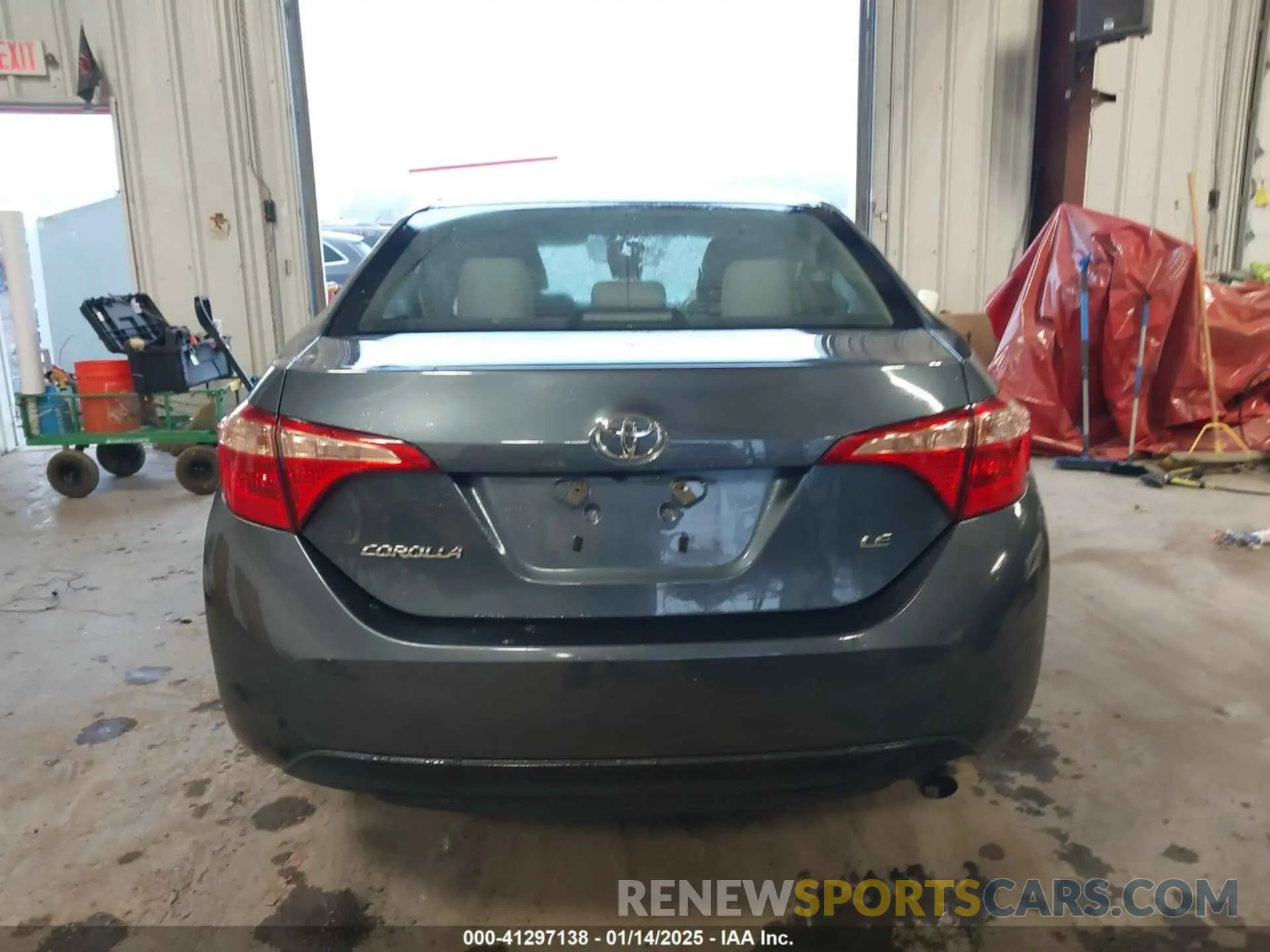17 fotografías del automóvil dañado 2T1BURHE2KC199384 TOYOTA COROLLA 2019