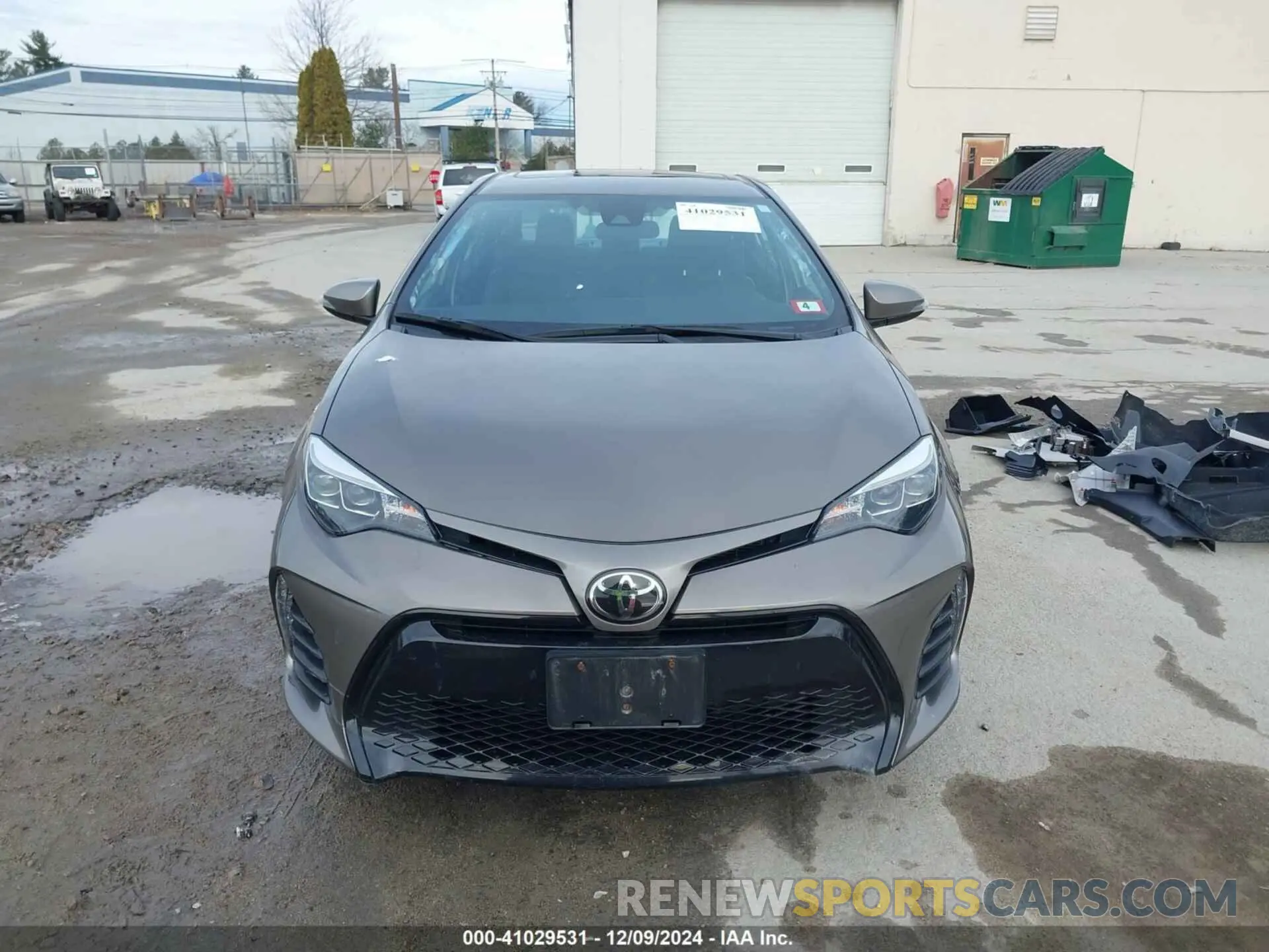 11 fotografías del automóvil dañado 2T1BURHE2KC199921 TOYOTA COROLLA 2019