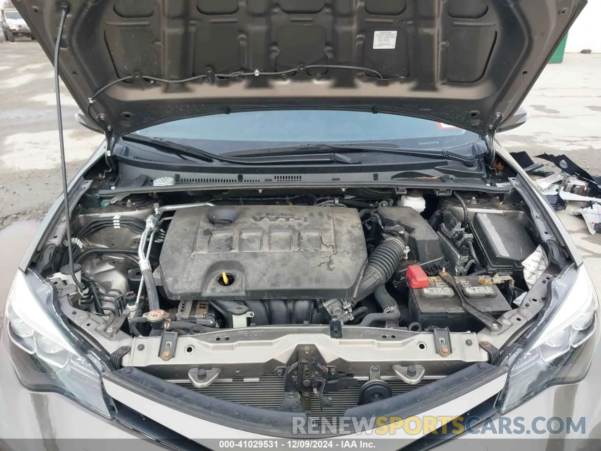 8 fotografías del automóvil dañado 2T1BURHE2KC199921 TOYOTA COROLLA 2019