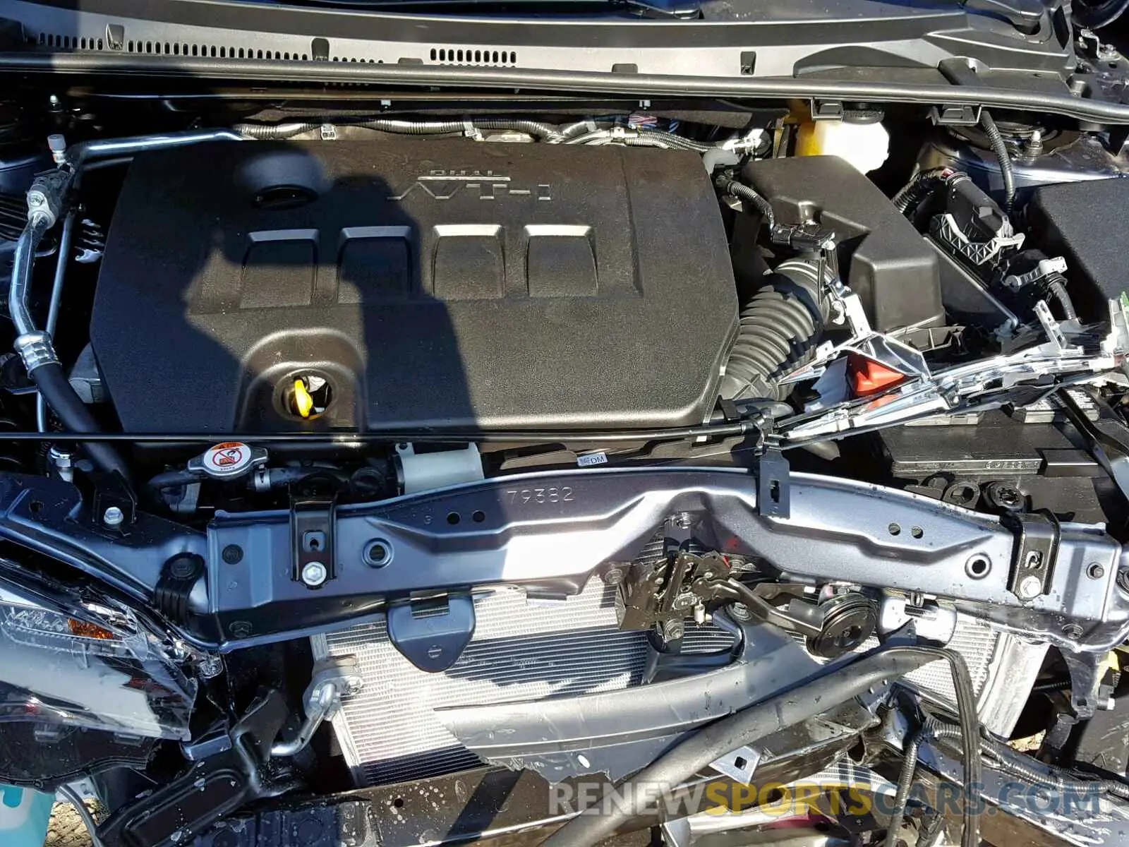 7 fotografías del automóvil dañado 2T1BURHE2KC201196 TOYOTA COROLLA 2019