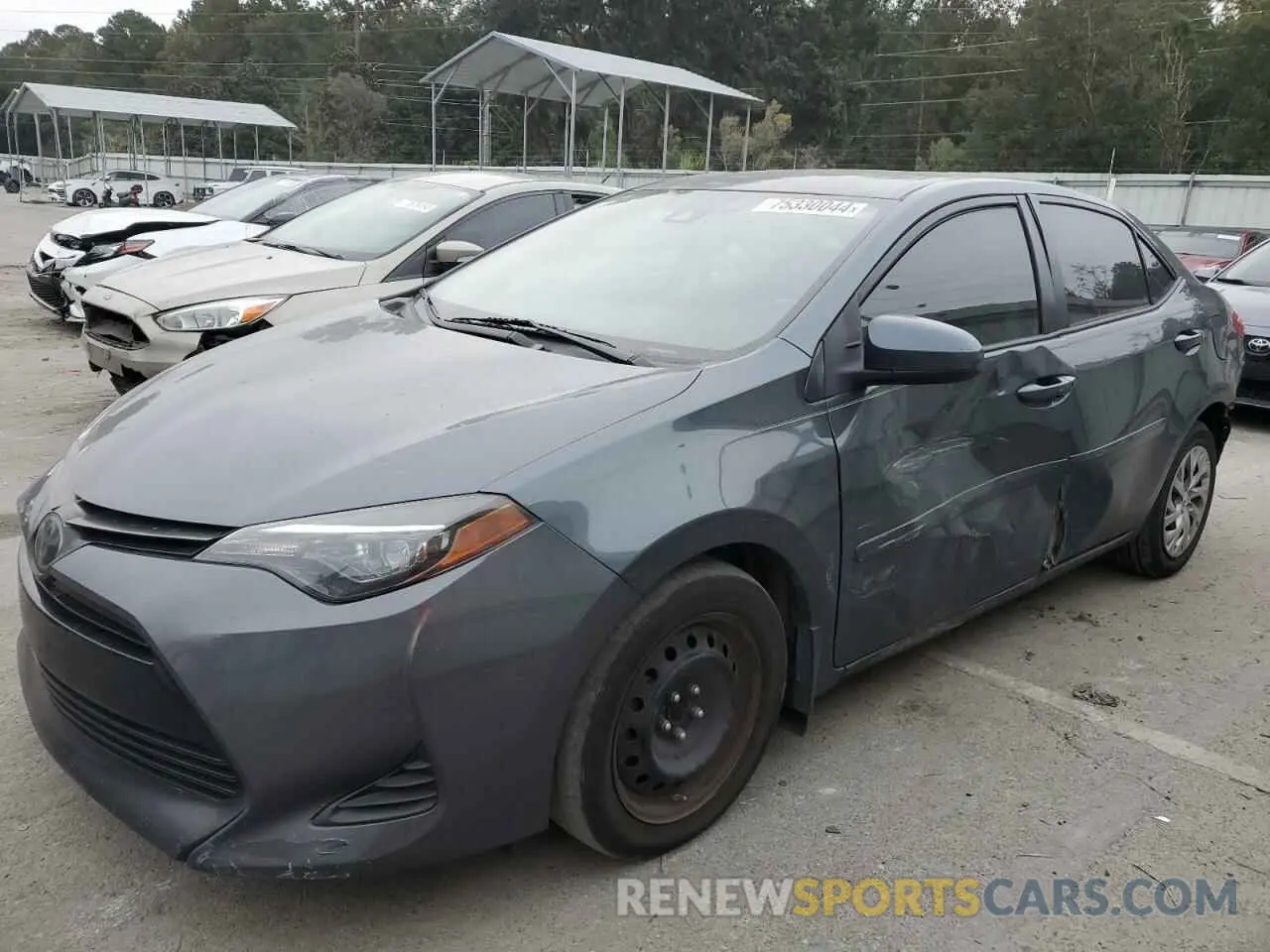 1 fotografías del automóvil dañado 2T1BURHE2KC202185 TOYOTA COROLLA 2019