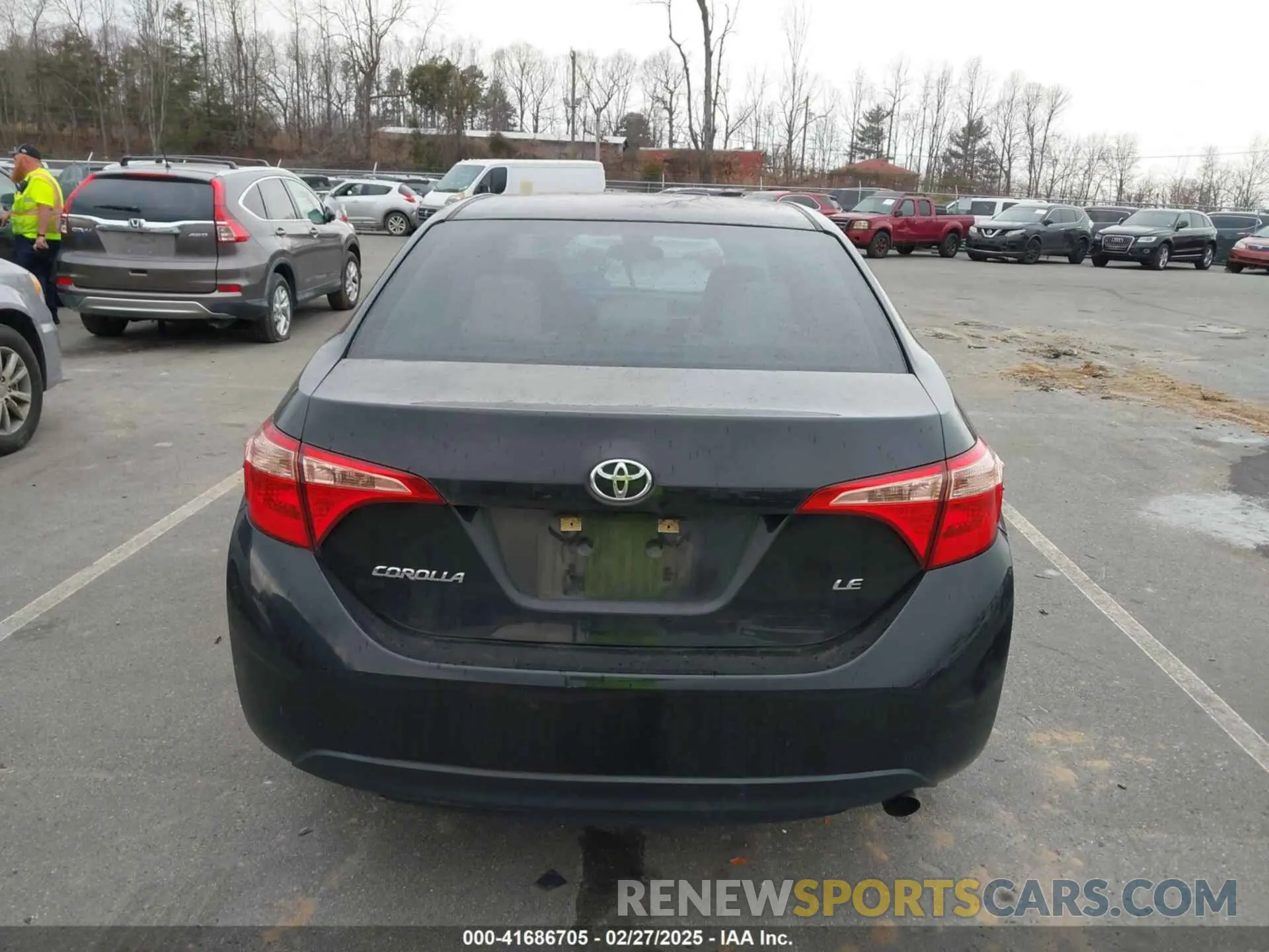 16 fotografías del automóvil dañado 2T1BURHE2KC202655 TOYOTA COROLLA 2019