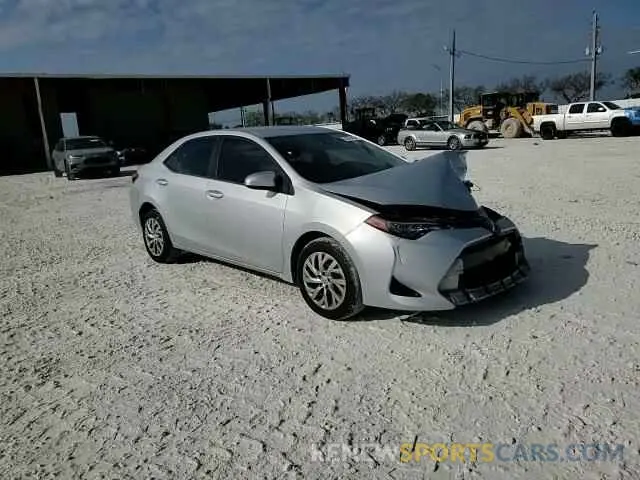 10 fotografías del automóvil dañado 2T1BURHE2KC202848 TOYOTA COROLLA 2019