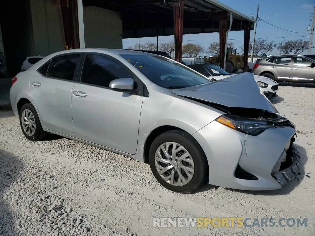 4 fotografías del automóvil dañado 2T1BURHE2KC202848 TOYOTA COROLLA 2019
