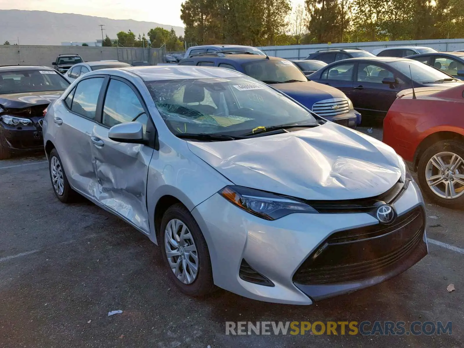 1 fotografías del automóvil dañado 2T1BURHE2KC209606 TOYOTA COROLLA 2019