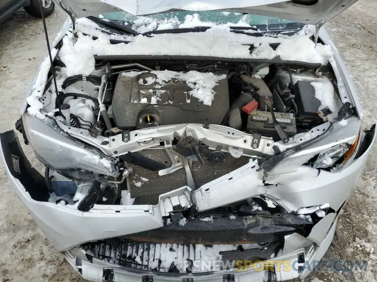 11 fotografías del automóvil dañado 2T1BURHE2KC211081 TOYOTA COROLLA 2019