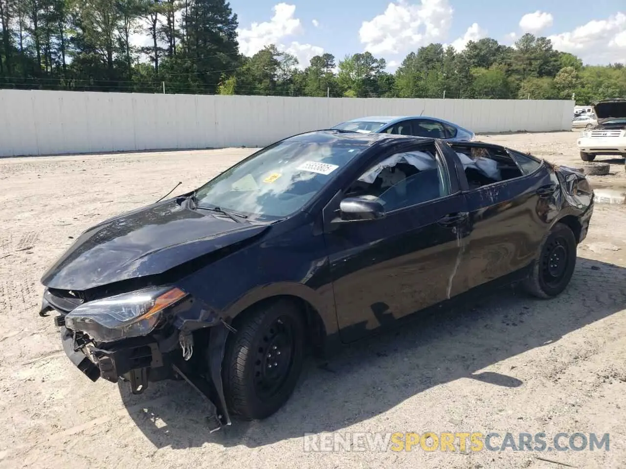 1 fotografías del automóvil dañado 2T1BURHE2KC217382 TOYOTA COROLLA 2019