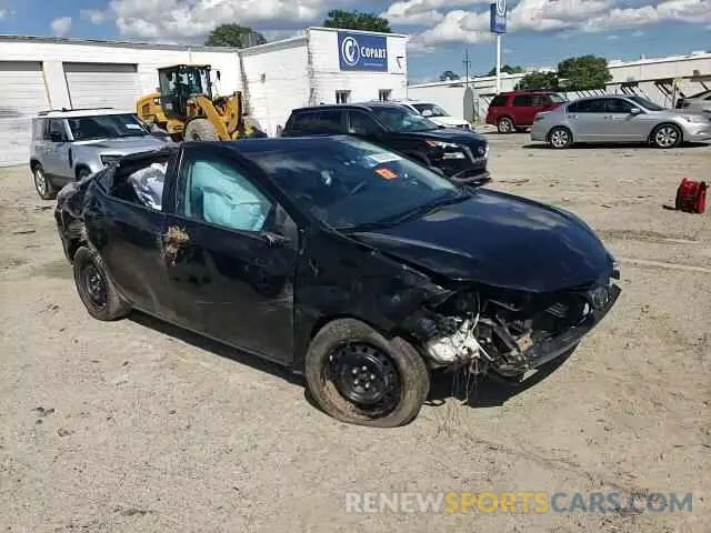 13 fotografías del automóvil dañado 2T1BURHE2KC217382 TOYOTA COROLLA 2019