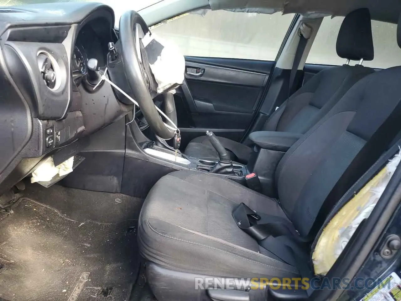 7 fotografías del automóvil dañado 2T1BURHE2KC224204 TOYOTA COROLLA 2019