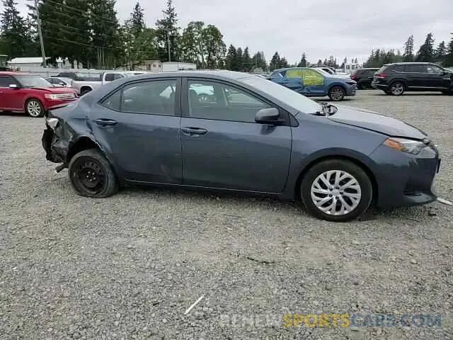 13 fotografías del automóvil dañado 2T1BURHE2KC224803 TOYOTA COROLLA 2019